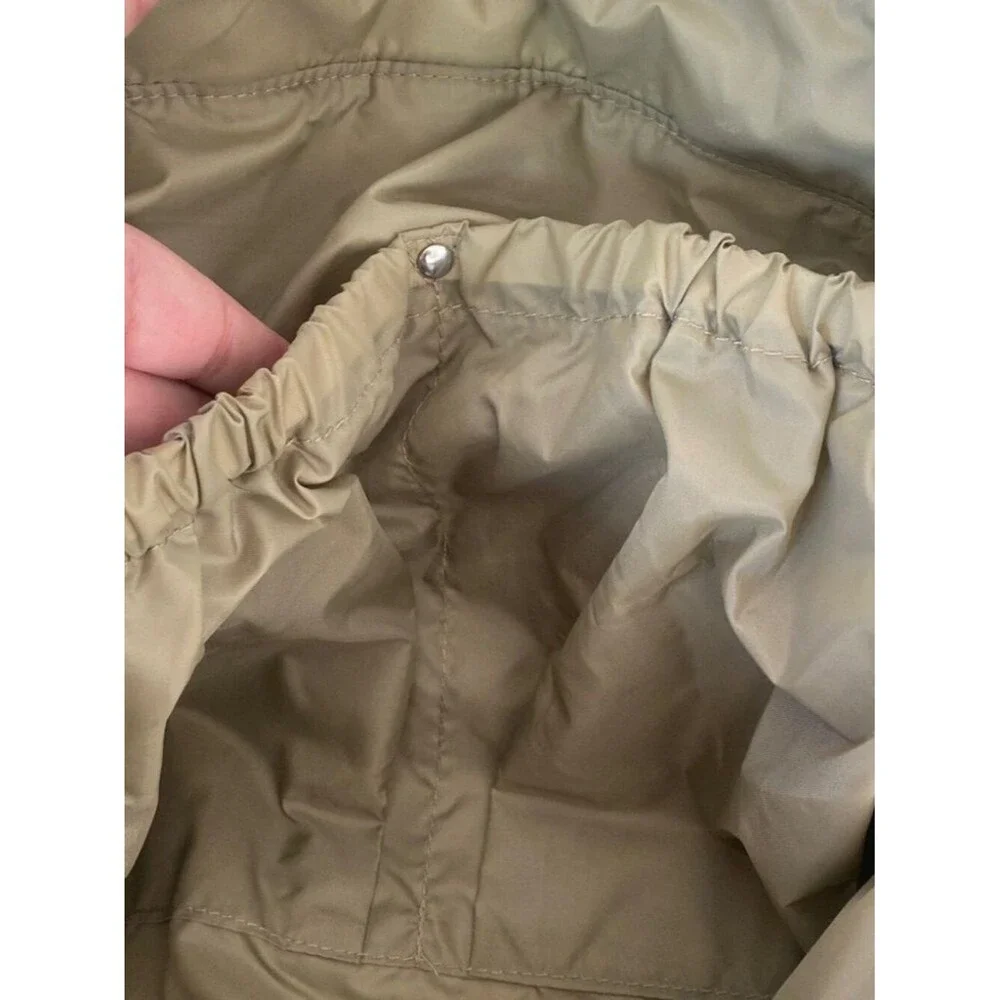 Pottery Barn Classic Diaper Bag Light Gray Canvas Large Travel Neutral Casual L